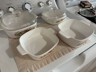 Corningware Baking Dishes With Covers