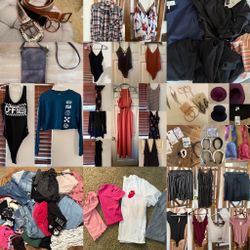 Womens XS/S Clothing And Accessories New A Lot Of Clothing With Tags Others Like New 