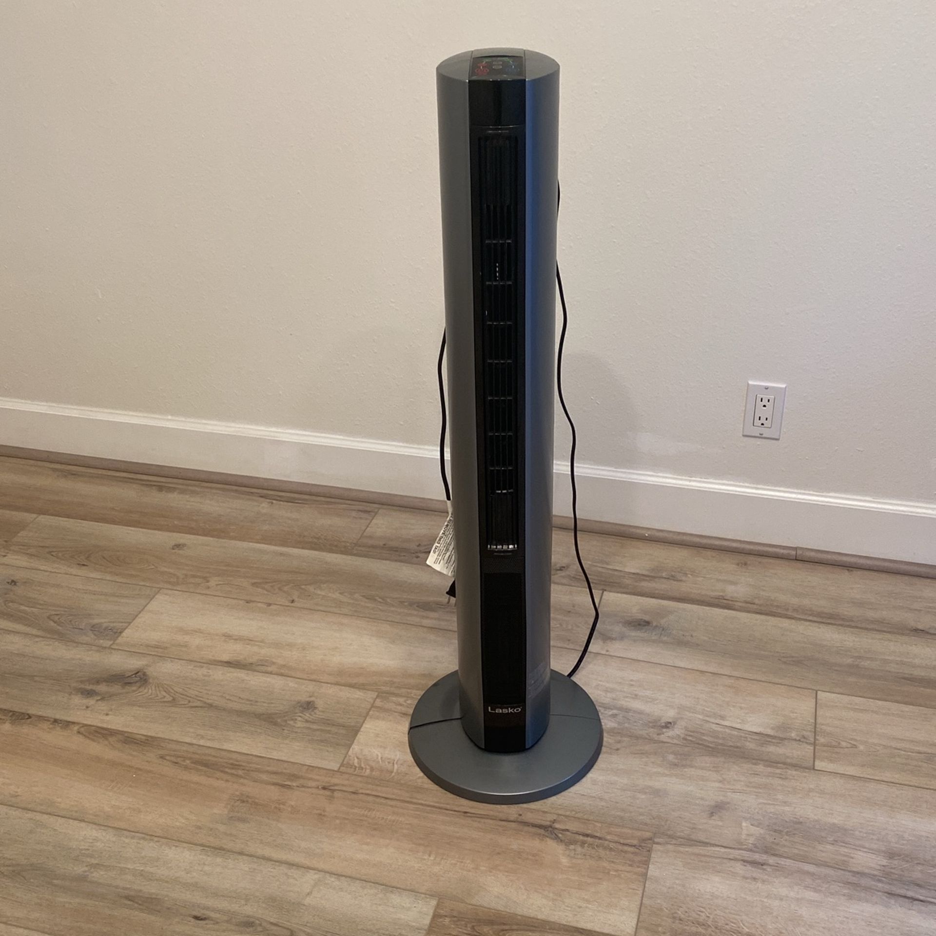Lasko Oscillating All Season Tower Fan and Space Heater in One for Home with Adjustable Thermostat, Overheat Protection