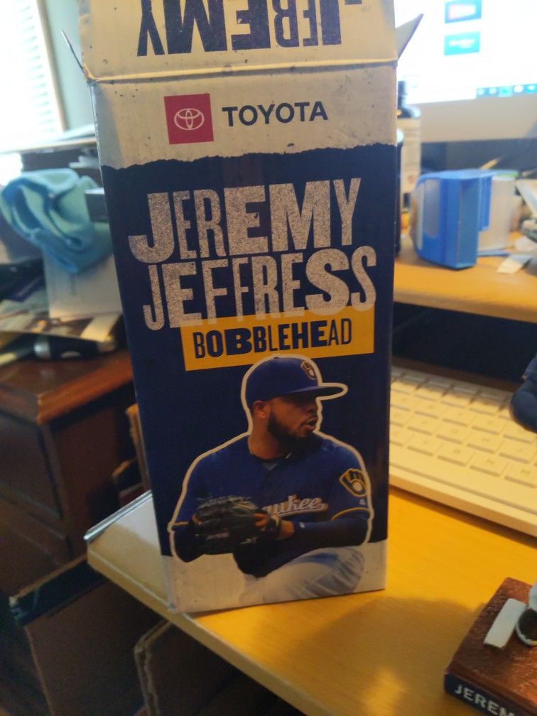 Milwaukee Brewers Jeremy Jeffress Bobblehead