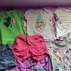 Girls Summer Clothings 6/6x