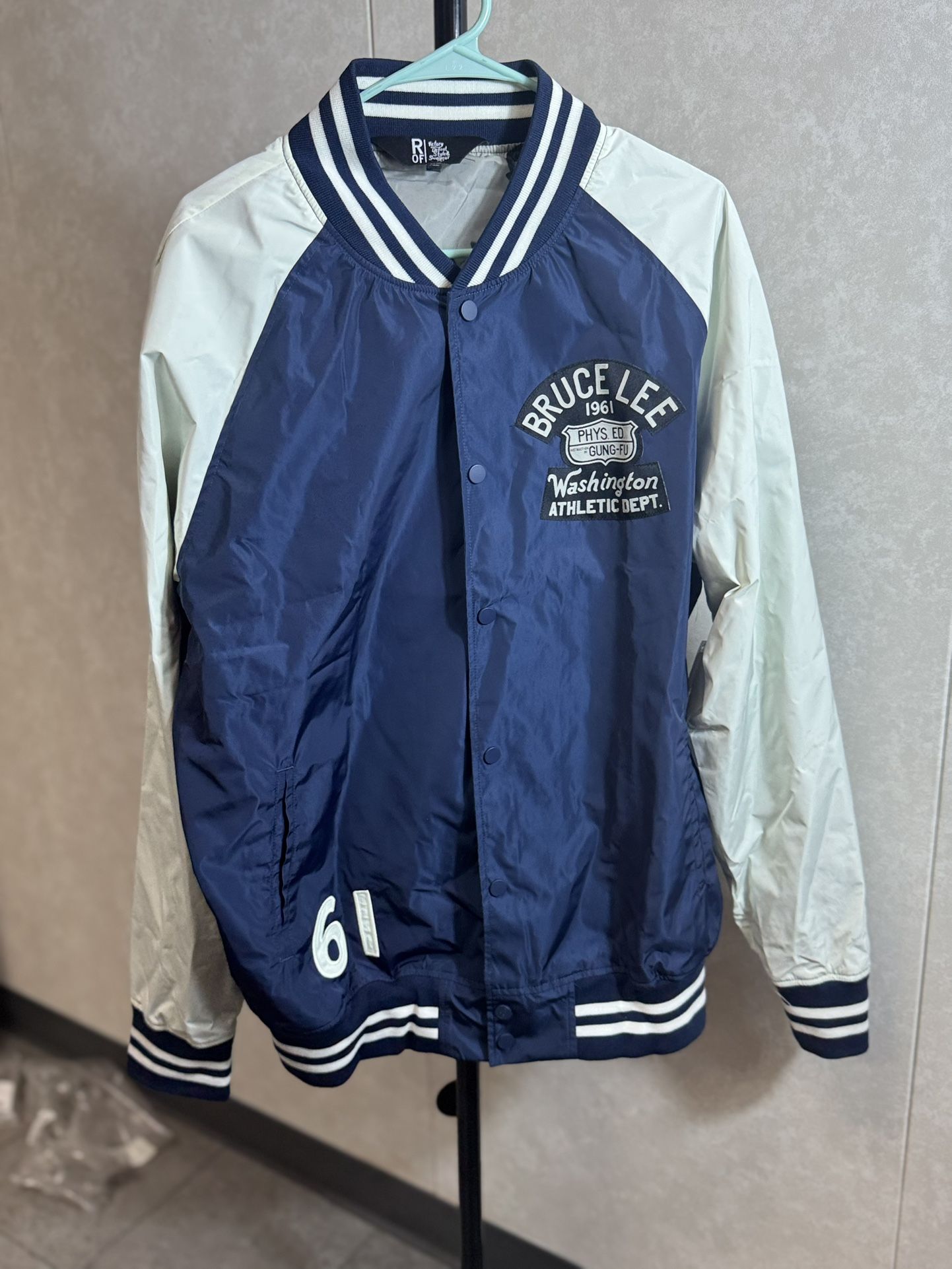 Roots Of Fight - Bruce Lee Athletic Club Jacket - New W/ Tags - x The 2022 Stadium Jacket