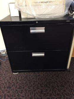 Short file cabinet