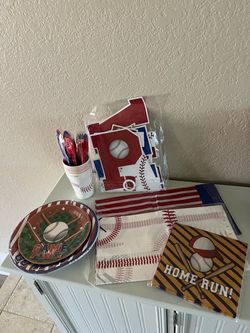 Baseball Themed Party Set