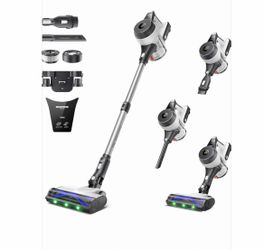 Yonnder M1 Cordless Stick Vacuum Cleaner White & Silver 550W 50 KPA New Open Box