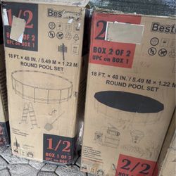 Bestway pool 18x48