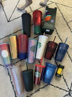 New Starbucks jeweled  + Studded Cup