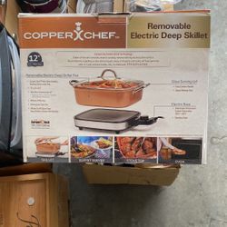 Copper Chef Electric Deep Skillet
