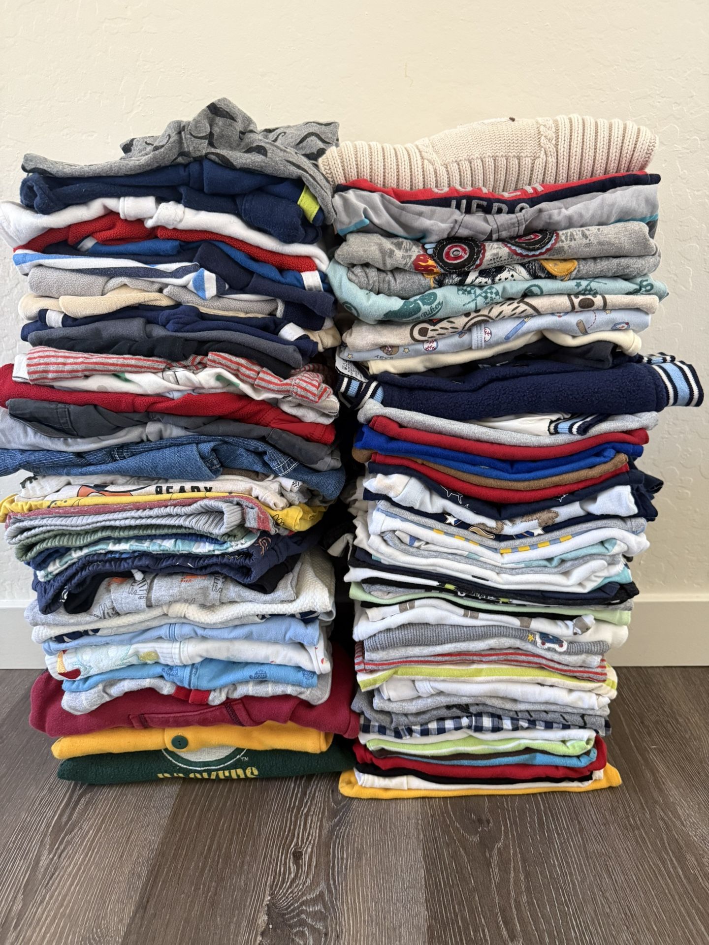 6-9 Months Baby Boy Clothes 100 Pieces $75