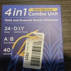  Muscle Stimulator & TENS 4 In 1 