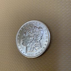 1889 P Morgan Silver Dollar 