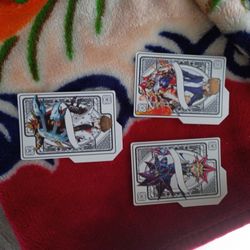 Yu-Gi-Oh! Deck Dividers - Yugi, Kaiba, Joey x 3