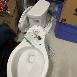 New Toilet Never Used