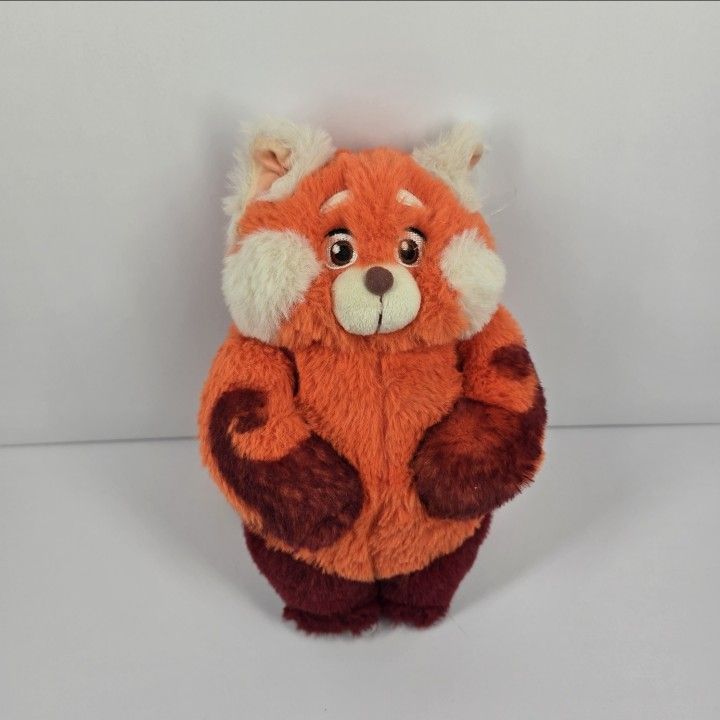Disney Store MEI Red Panda Plush 9" Turning Red Tall Stuffed Animal Zoo Toy