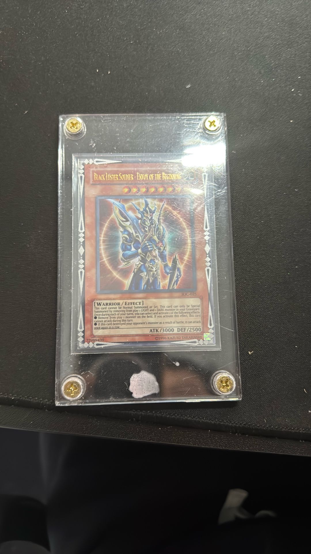 Black Luster Soldier Envoy Of The Beginning IOC Unlimited YUGIOH