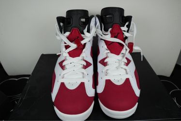 Air Jordan 6 Retro Carmine Sneakers Size 8