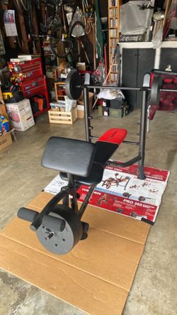 Weider Pro 265 weight set