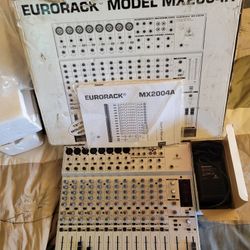 Very Nice Behringer Eurorack MX2004A Mixer (Like New)
