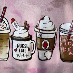 Custom Nurse Fuel Sweatshirt 