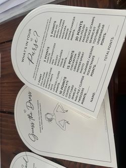 Bridal Shower Cards