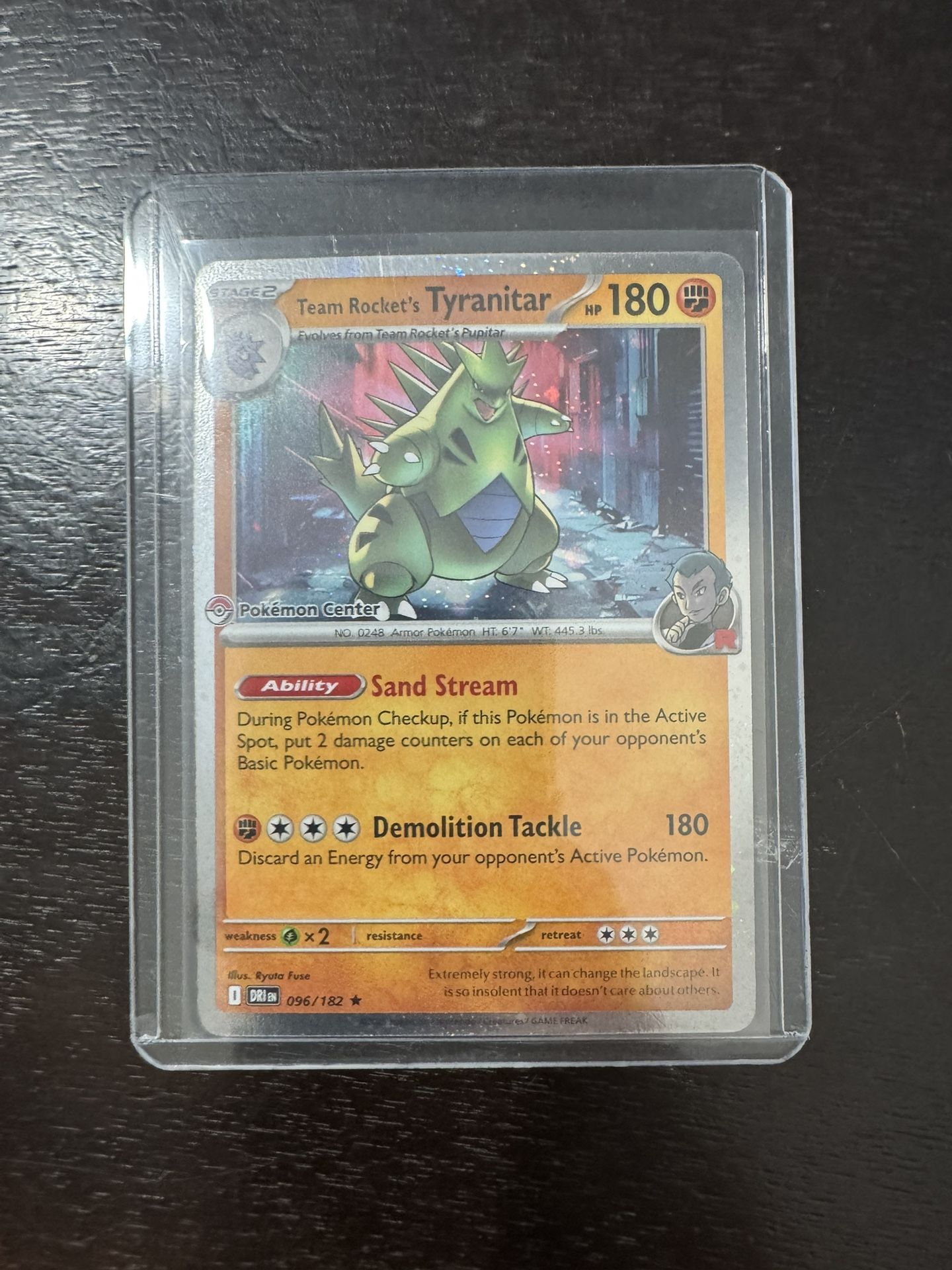Team Rockets Tyranitar Pokemon Center