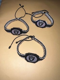 Raiders Handmade bracelet