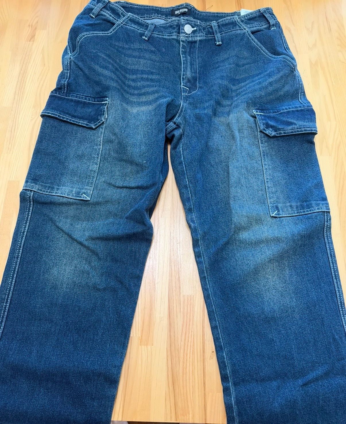 True religion washed jeans size 34