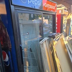 2 Door Pepsi Gatorade Cooler