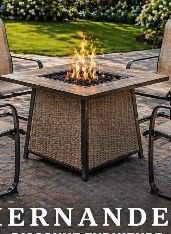 Brand new patio Fire pit propane