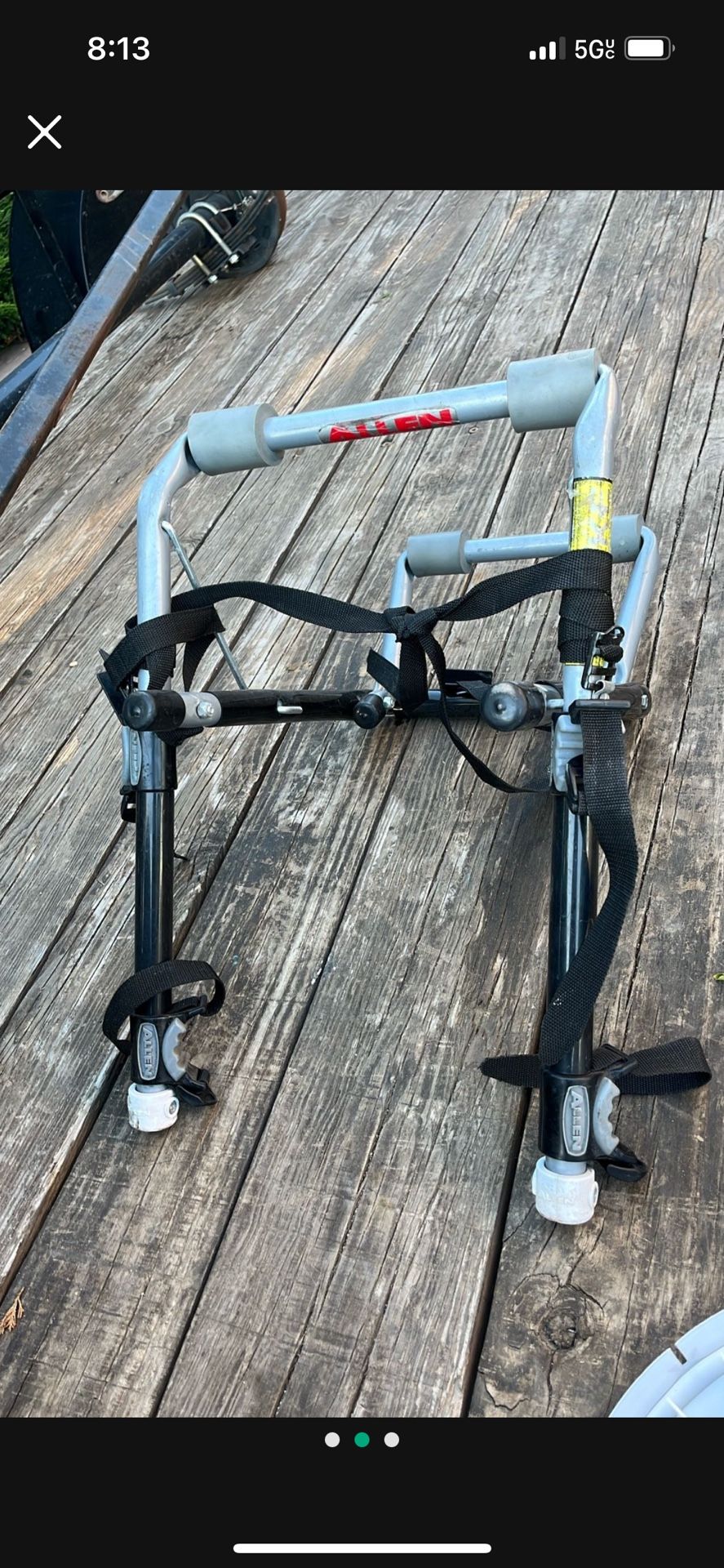 Allen Bike Rack.