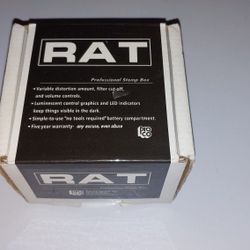 Rat Distortion Pedal