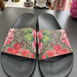 Gucci Floral Bloom Slides 
