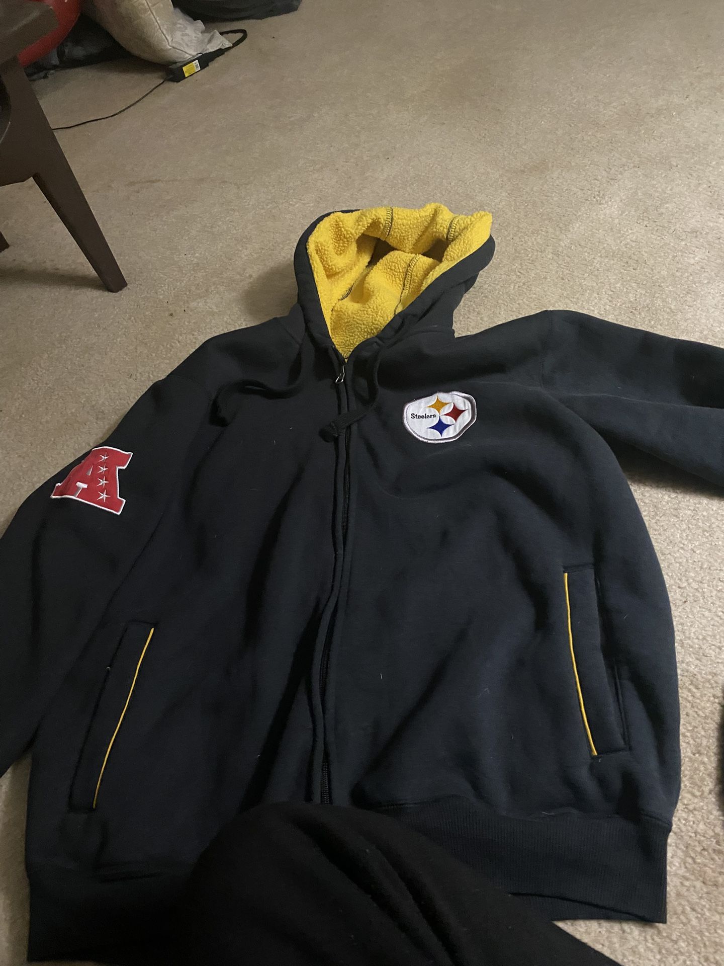 Steelers Hoodie Large