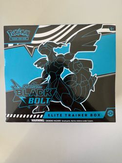 Pokémon Scarlet & Violet Black Bolt Elite Trainer Box