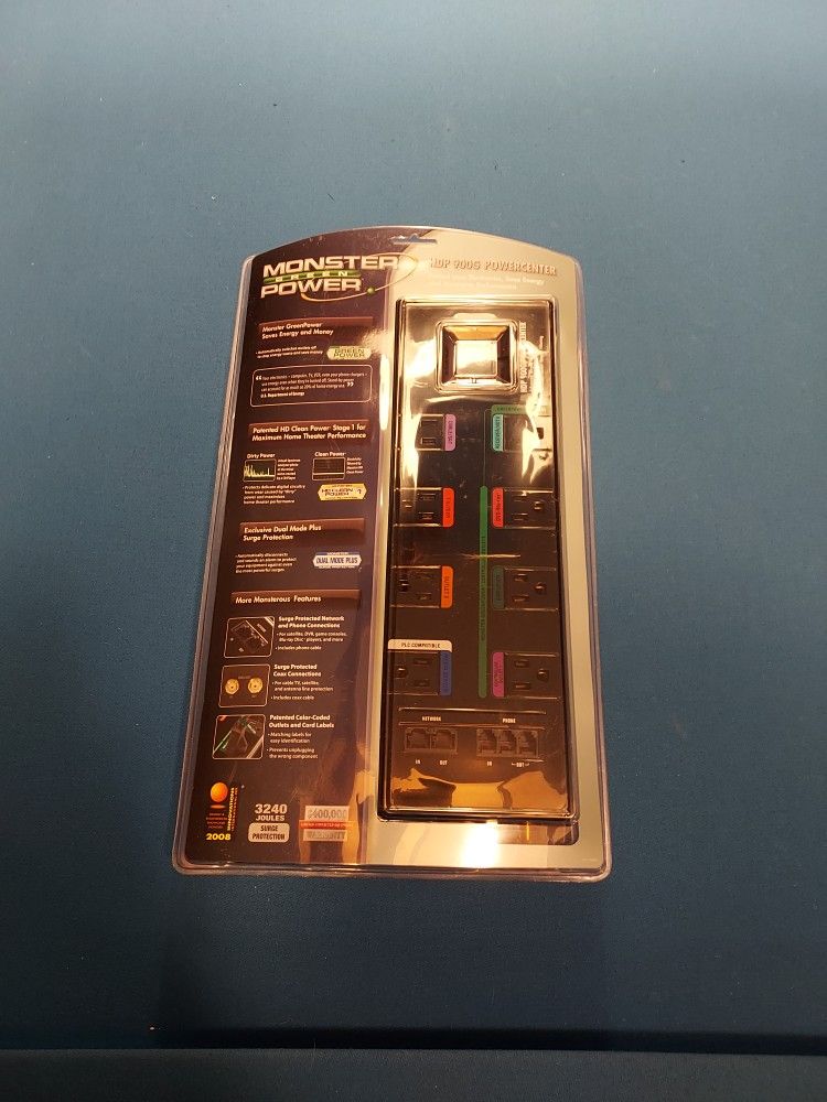 Unopened Monster Green Power HDP 900G PowerCenter