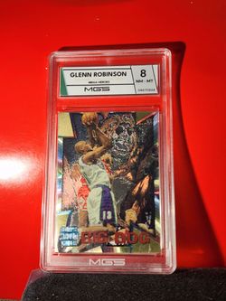 Glenn Robinson 1996-97 Topps Stadium Club Mega Heroes Big Dog!! Bucks MGS 8