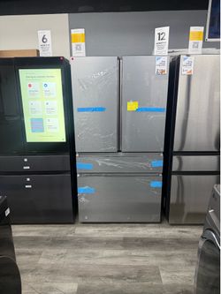 Café - 36 in. Wide 23.2 Cu. Ft. 4-Door French Door Counter-Depth Smart Refrigerator with Dual Dispense AutoFill Pitcher - Platinum Glass  🔥🔥