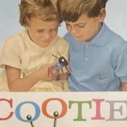 Vintage Game In Original Box " Cooties"