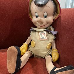 Vintage Knickerbocker Toy Co. Pinocchio Doll