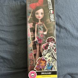 Mattel Monster High Draculaura Emoji Doll Daughter of the Dracula 2016 NIB