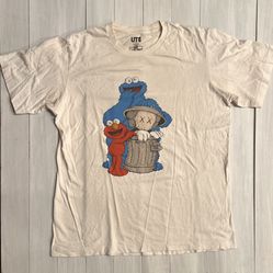 Uniqlo x Kaws x Sesame Street Shirt