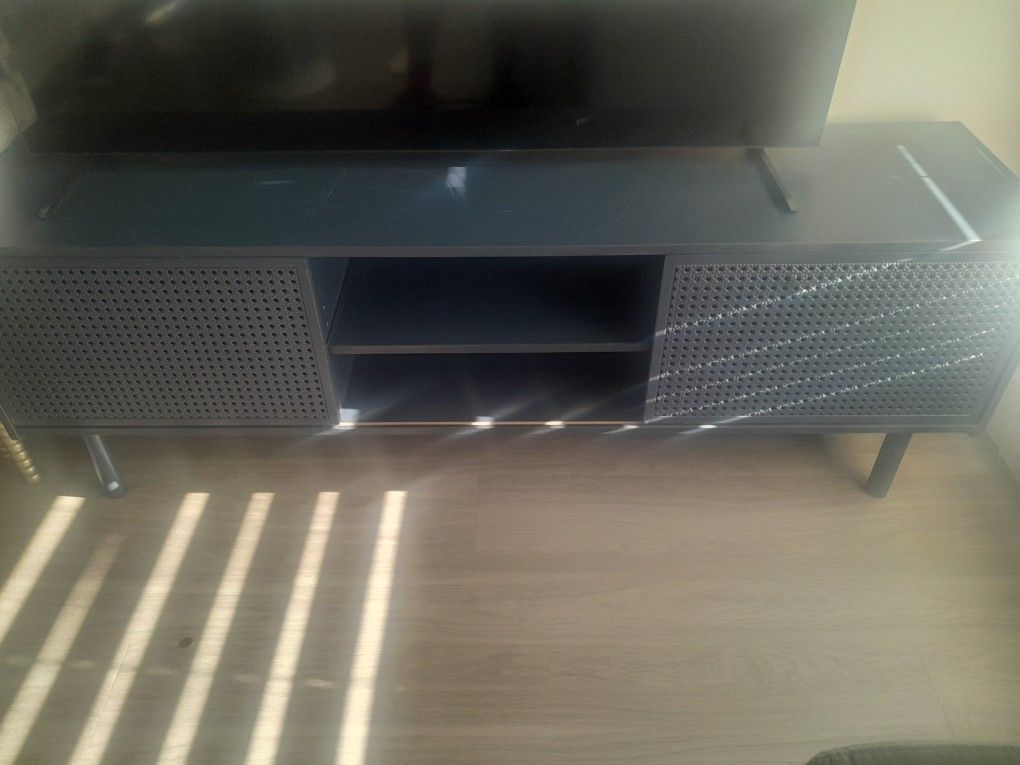 Blue TV Console