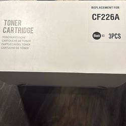 CF226A Toner Cartridge Black 3 Pack