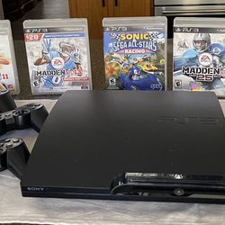 SONY PLAYSTATION 3 120GB | Controllers | Games & Power Cords