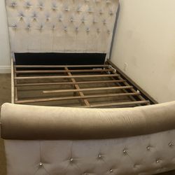 Bed Frame And Dresser 
