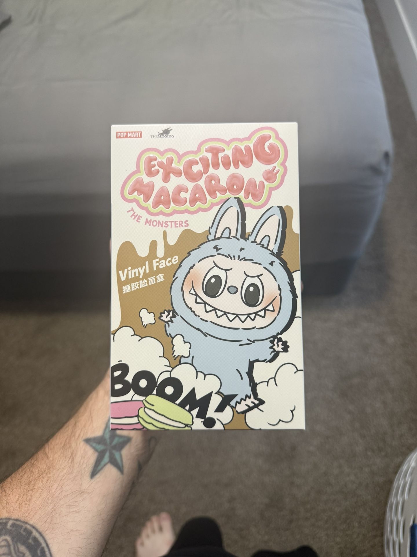 タオル・ハンカチ POPMART Exciting Macaron Toffee LABUBU タオル