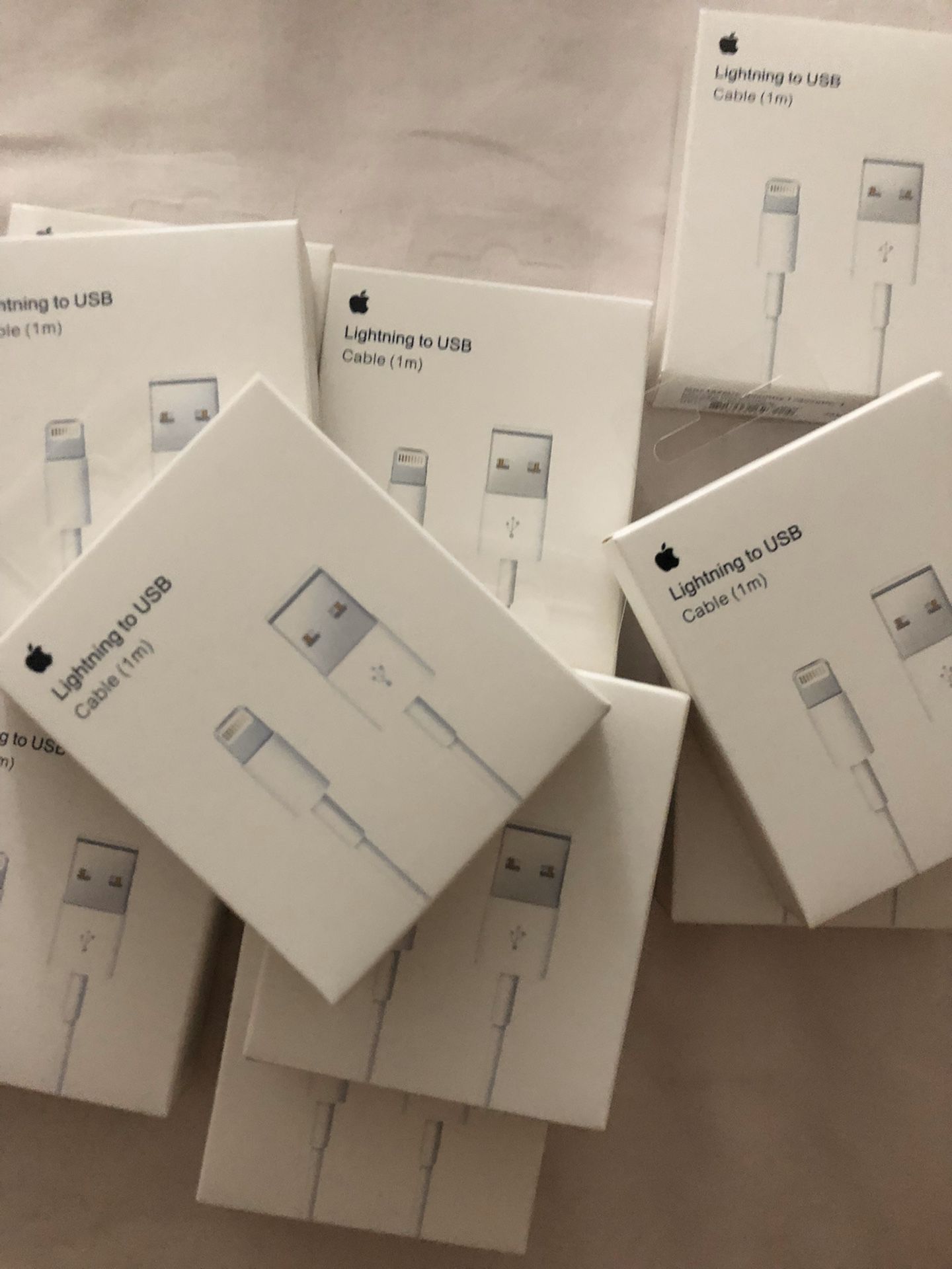 SALE!! 3 Original iPhone Apple Chargers 1m