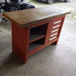 Five Drawer Work Bench 