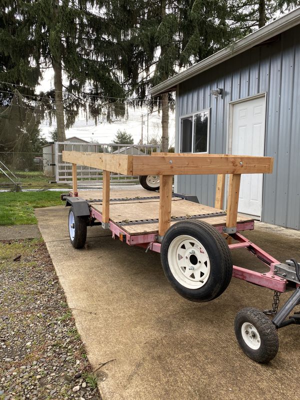 Harbor Freight Utility Trailer with rail system for Sale in Oregon City
