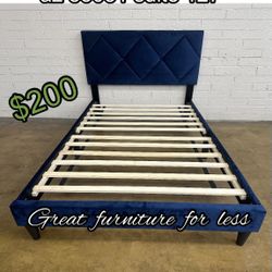 Twin Size Bed Frame Brand New/ Take Your Favorite Color 